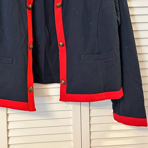 New Tommy Hilfiger Women's Collarless Blazer Jacket: Size XL - Picture 8 of 8